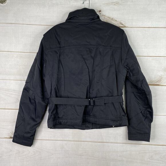 Marker Jacket Womens 12 Black Snow Full Zip Riding Aqua Guard Stretch Zip - Picture 7 of 13